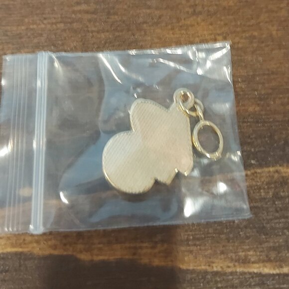 Effy Gold Toned 45 Year Anniversary Pendant with Faux Diamond Accents - Picture 2 of 3